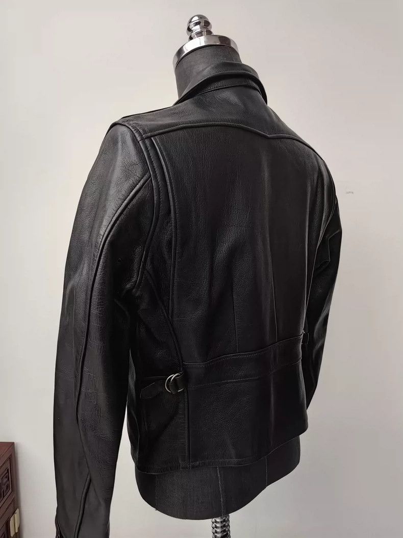 Freewheelers Freewheelers 1930s Skull Boots Leather Jacket- DMC Size US M / EU 48-50 / 2 - 5 Thumbnail