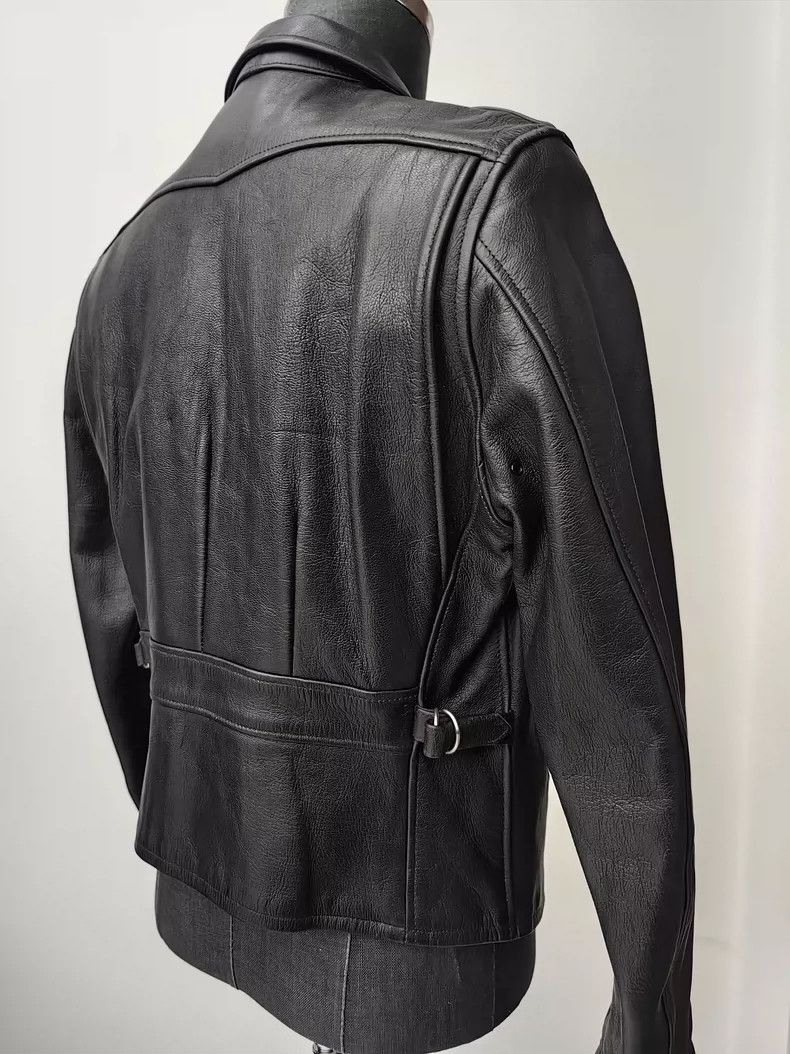 Freewheelers Freewheelers 1930s Skull Boots Leather Jacket- DMC Size US M / EU 48-50 / 2 - 6 Thumbnail