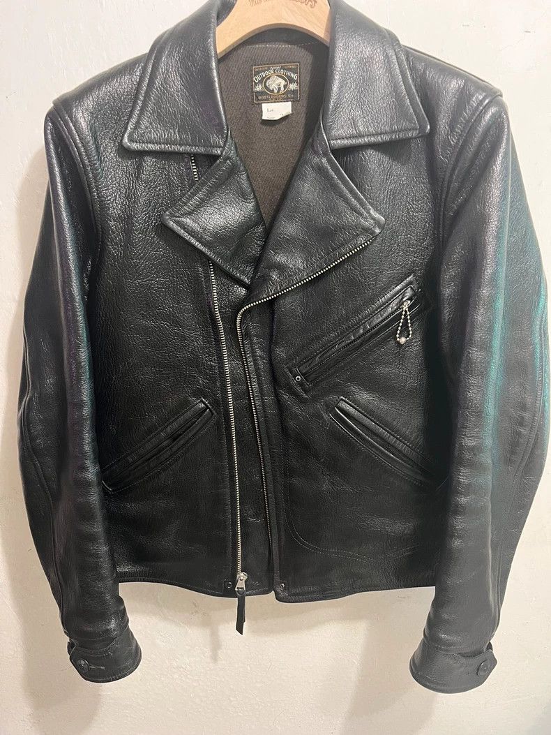 Freewheelers Freewheelers Skull Horse Black Leather Jacket- DMC Size US S / EU 44-46 / 1 - 3 Thumbnail