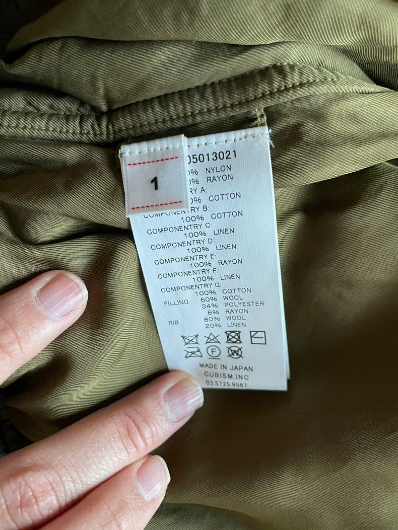 Visvim Visvim Thorson MA-1 Jacket in Olive Green- DMC Size US L / EU 52-54 / 3 - 6 Thumbnail