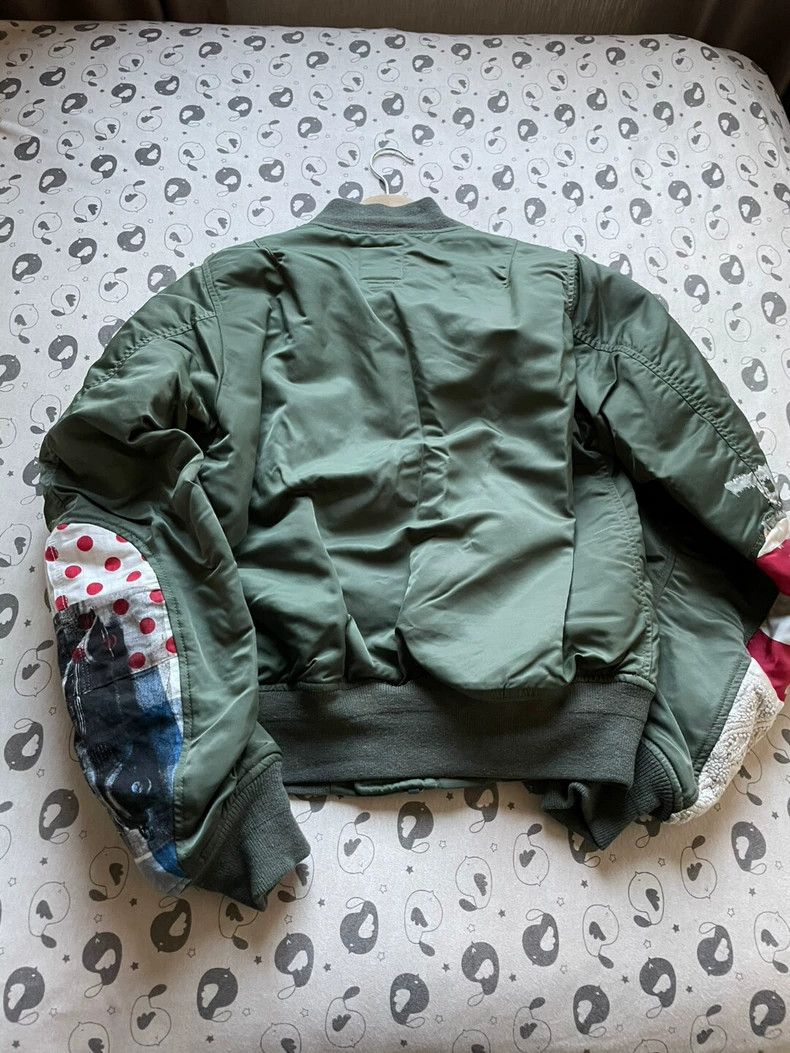 Visvim Visvim Thorson MA-1 Jacket in Olive Green- DMC Size US L / EU 52-54 / 3 - 4 Thumbnail