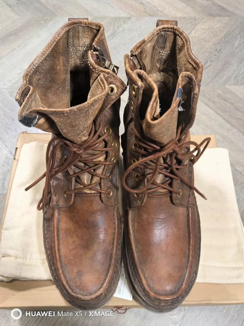 Visvim VISVIM Grizzly Boots Mud Dye Unique Design- DMC Size US 11 / EU 44 - 4 Thumbnail