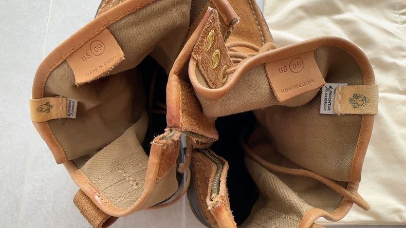 Visvim Visvim Grizzly Folk Boot in Camel Color- DMC Size US 9 / EU 42 - 6 Thumbnail