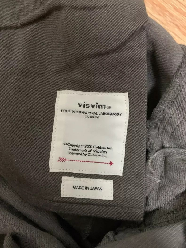 Visvim Visvim Fluxus Grey Distressed Denim Pants- DMC Size US 34 / EU 50 - 6 Thumbnail