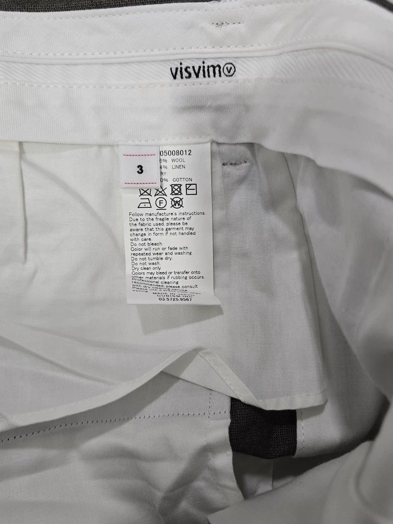 Visvim Visvim Wool Linen Pants Size 3- DMC Size US 34 / EU 50 - 7 Thumbnail