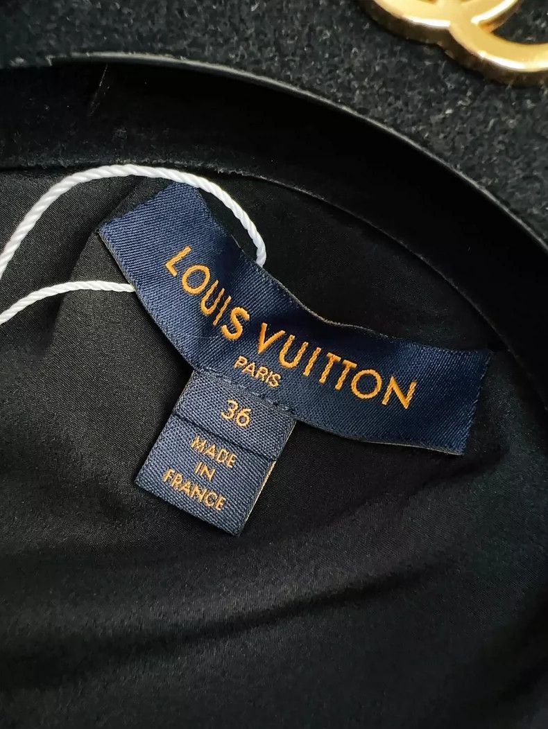 Louis Vuitton Louis Vuitton Black Logo Long Sleeve Jacket- DMC Size US S / EU 44-46 / 1 - 4 Thumbnail