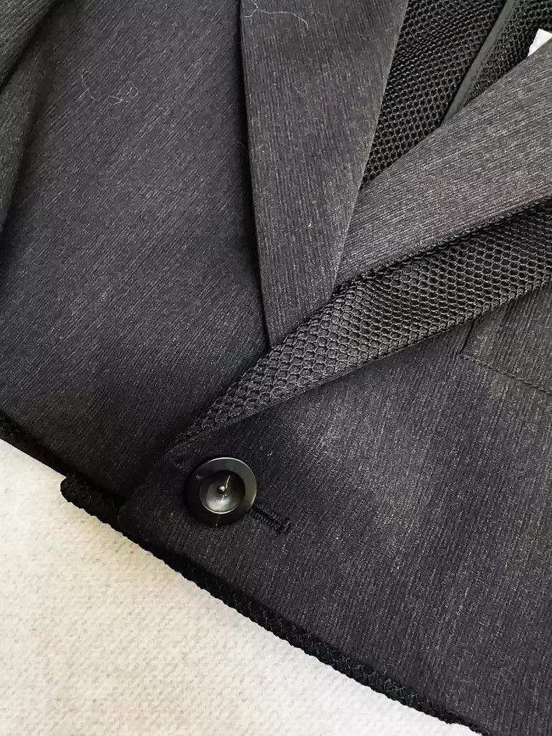 Louis Vuitton Louis Vuitton Black Cropped Suit Jacket- DMC Size US S / EU 44-46 / 1 - 3 Thumbnail