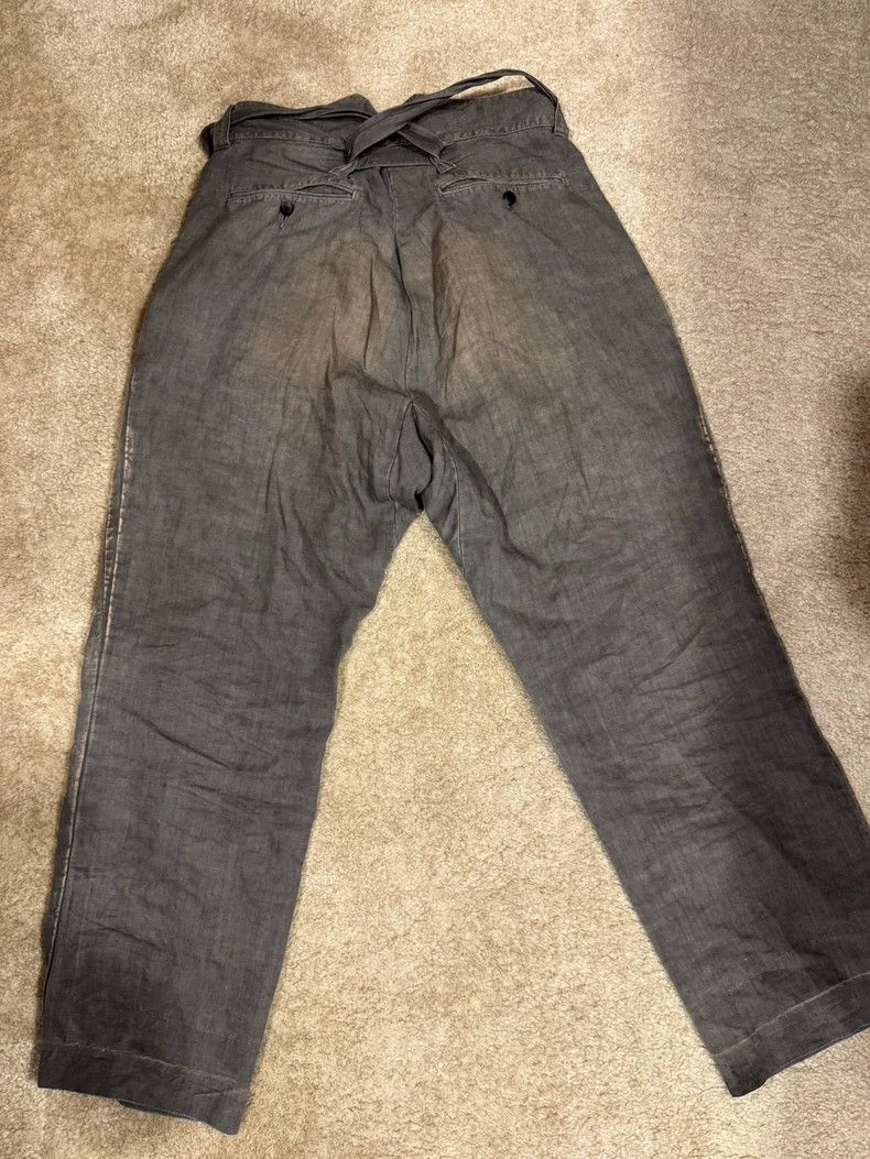 Visvim Visvim ICT Hakama Pants Dmgd Casual Wear- DMC Size US 31 - 2 Thumbnail