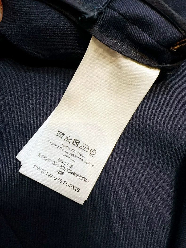 Louis Vuitton LV Louis Vuitton Wide-Leg Pants in Dark Blue- DMC Size US 34 / EU 50 - 5 Thumbnail