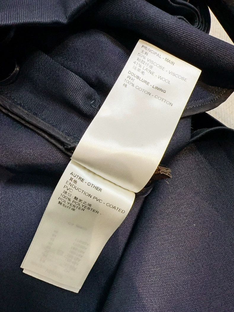 Louis Vuitton LV Louis Vuitton Wide-Leg Pants in Dark Blue- DMC Size US 34 / EU 50 - 6 Thumbnail