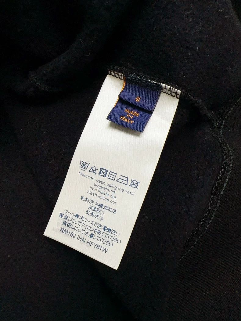 Louis Vuitton Louis Vuitton Black and White Sweatshirt- DMC Size US S / EU 44-46 / 1 - 7 Thumbnail