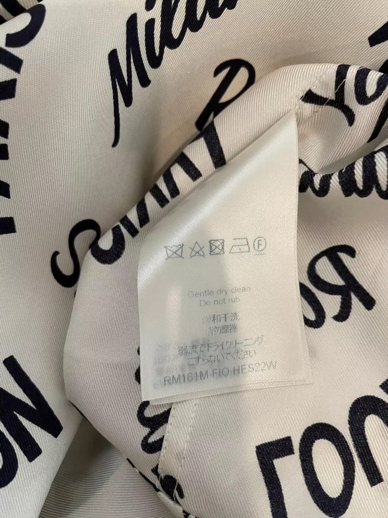 Louis Vuitton LV Letter Graffiti Silk Shirt Size S- DMC Size US S / EU 44-46 / 1 - 8 Thumbnail