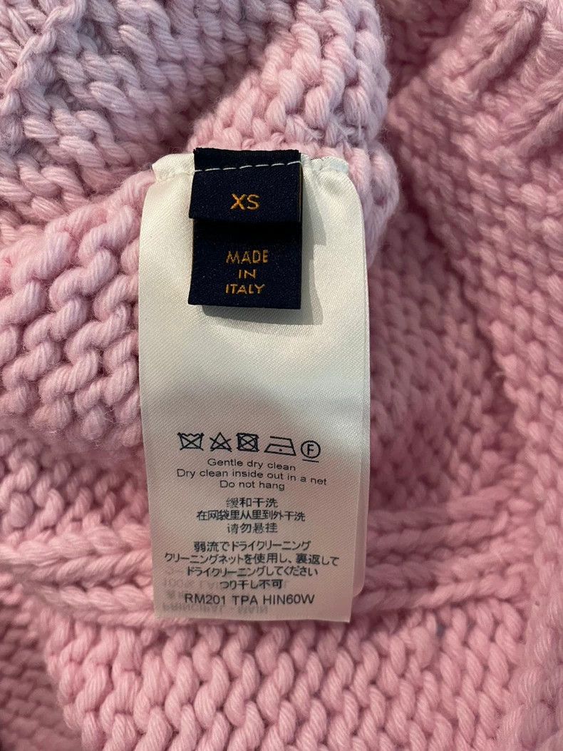Louis Vuitton Lavender Knit Sweater Jacket by Louis Vuitton- DMC Size US XS / EU 42 / 0 - 7 Thumbnail