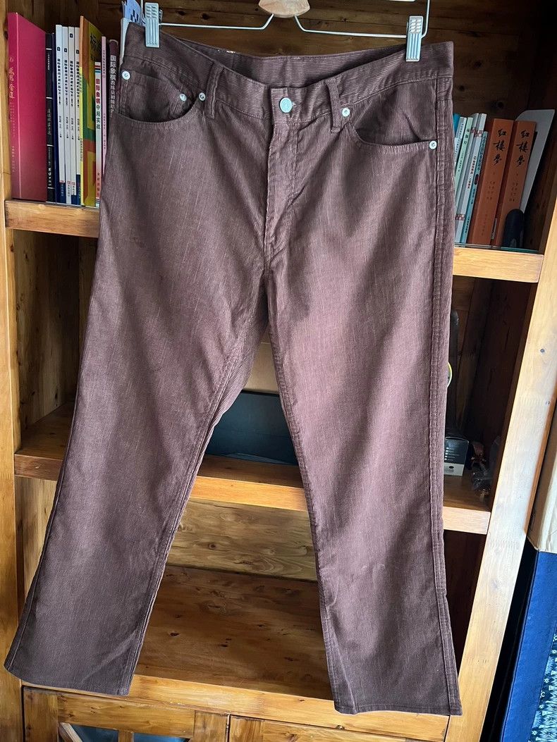 Visvim Retro Brown Corduroy Long Pants- DMC Size US 31 - 3 Thumbnail