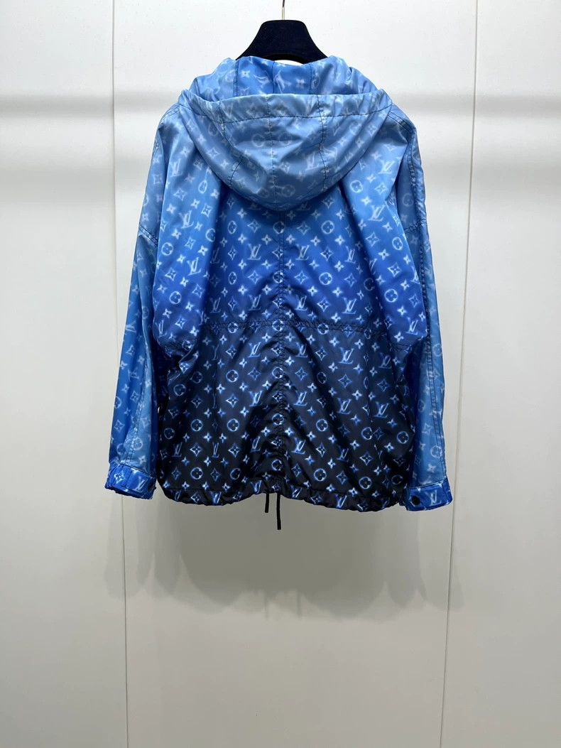 Louis Vuitton Blue Gradient Logo Windbreaker Jacket- DMC Size US S / EU 44-46 / 1 - 2 Thumbnail