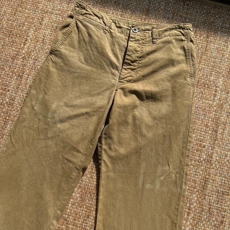 Visvim VISVIM Chino Pants with Distressed Design- DMC Size US 32 / EU 48 - 3 Thumbnail