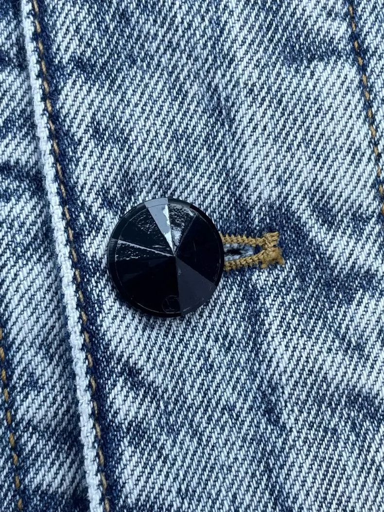 Louis Vuitton Louis Vuitton Denim Jacket with Velvet Collar- DMC Size US S / EU 44-46 / 1 - 3 Thumbnail