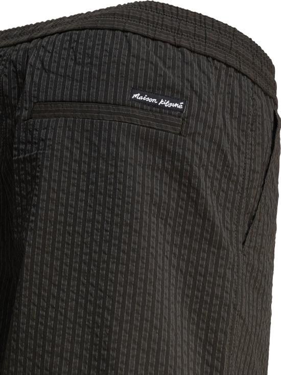 Maison Kitsune MAISON KITSUNE Men Shorts OM01406WC5032 P391 BLACK Size US 42 / EU 58 - 4 Thumbnail