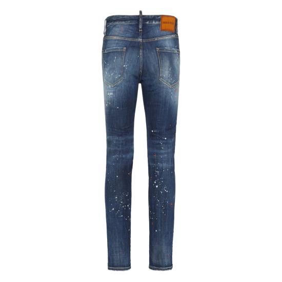 Dsquared2 DSQUARED2 Men Denim Pants S30664 S74LB1732 470 BLUE Size US 44 / EU 60 - 2 Thumbnail