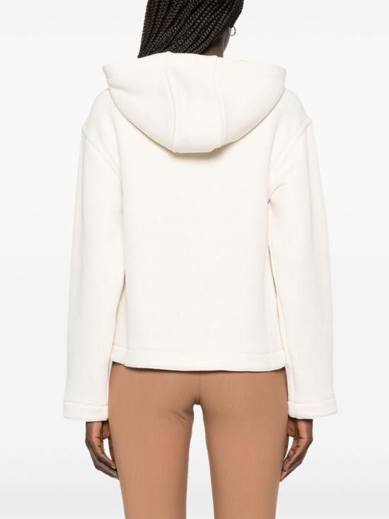 Max Mara MAX MARA Women Hoodies 2511921018600 GARY001 White Size M / US 6-8 / IT 42-44 - 3 Thumbnail