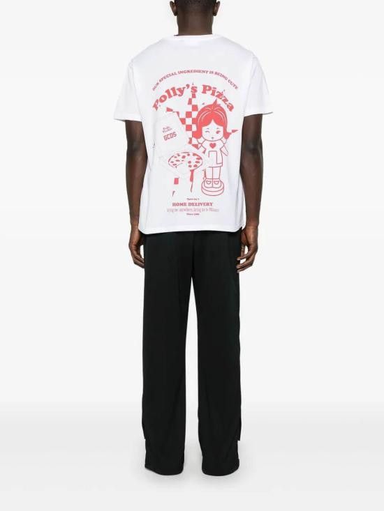 GCDS GCDS Men T-Shirts B1MM2305JH9 10 White Size US L / EU 52-54 / 3 - 4 Thumbnail