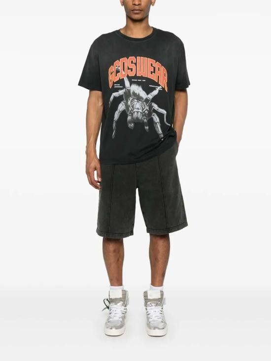 GCDS GCDS Men T-Shirts B1CM2321JH8 99 Black Size US XL / EU 56 / 4 - 3 Thumbnail