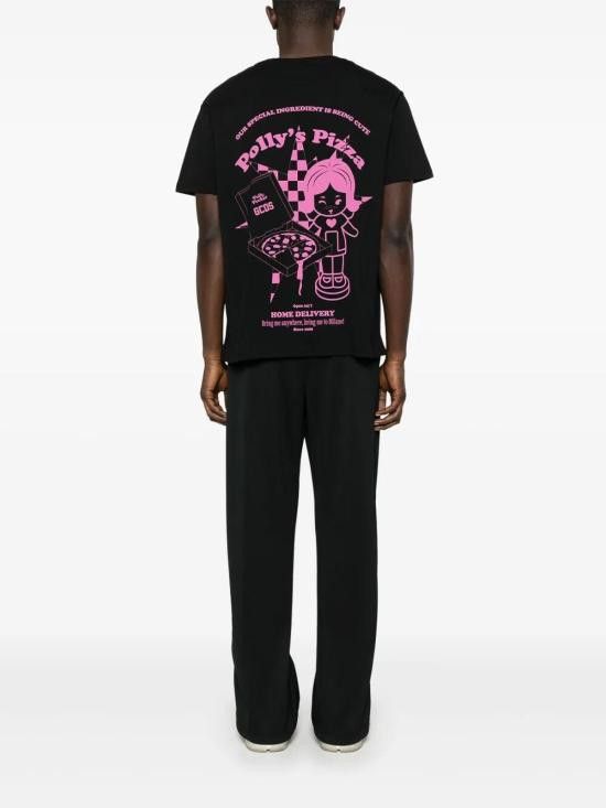 GCDS GCDS Men T-Shirts B1MM2305JH9 99 Black Size US L / EU 52-54 / 3 - 2 Thumbnail