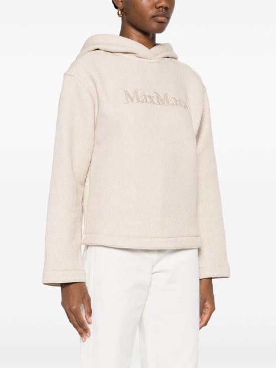 Max Mara MAX MARA Women Hoodies 2511921018600 GARY002 Beige Size L / US 10 / IT 46 - 5 Thumbnail