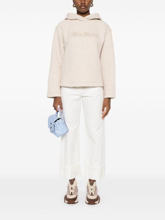 Max Mara MAX MARA Women Hoodies 2511921018600 GARY002 Beige Size M / US 6-8 / IT 42-44 - 4 Thumbnail