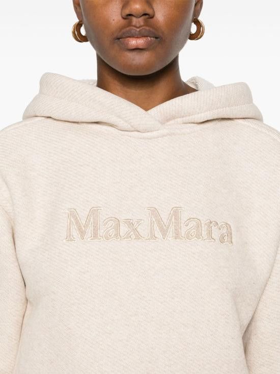 Max Mara MAX MARA Women Hoodies 2511921018600 GARY002 Beige Size M / US 6-8 / IT 42-44 - 2 Thumbnail