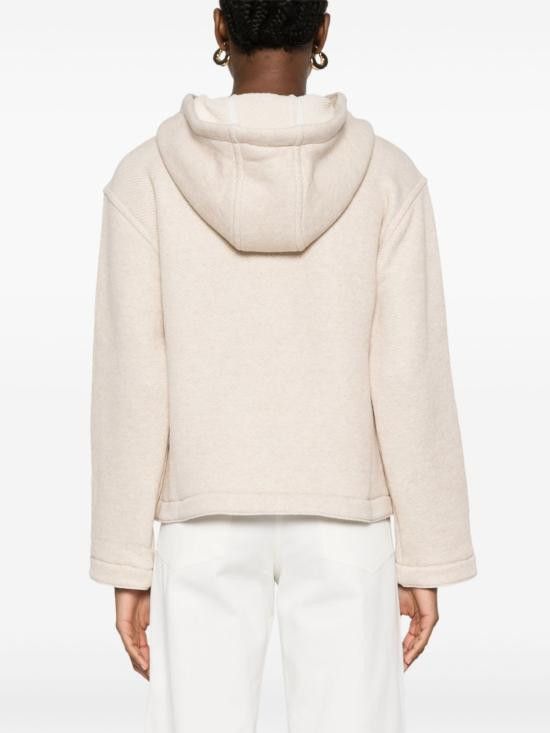 Max Mara MAX MARA Women Hoodies 2511921018600 GARY002 Beige Size S / US 4 / IT 40 - 3 Thumbnail