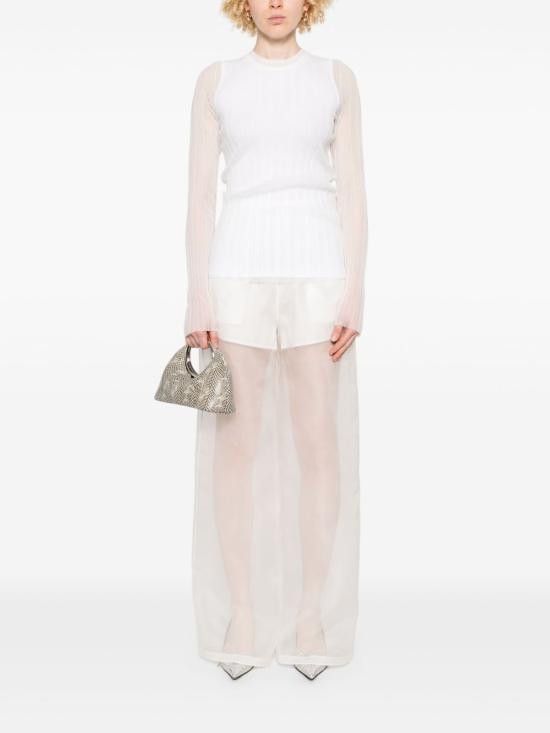 Sportmax SPORTMAX Women Sweater 2512381033600 ACINO1234001 White Size M / US 6-8 / IT 42-44 - 2 Thumbnail