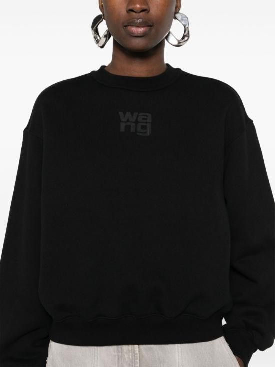 Alexander Wang ALEXANDER WANG Women Hoodies 4CC3241508 001 Black Size XS / US 0-2 / IT 36-38 - 4 Thumbnail