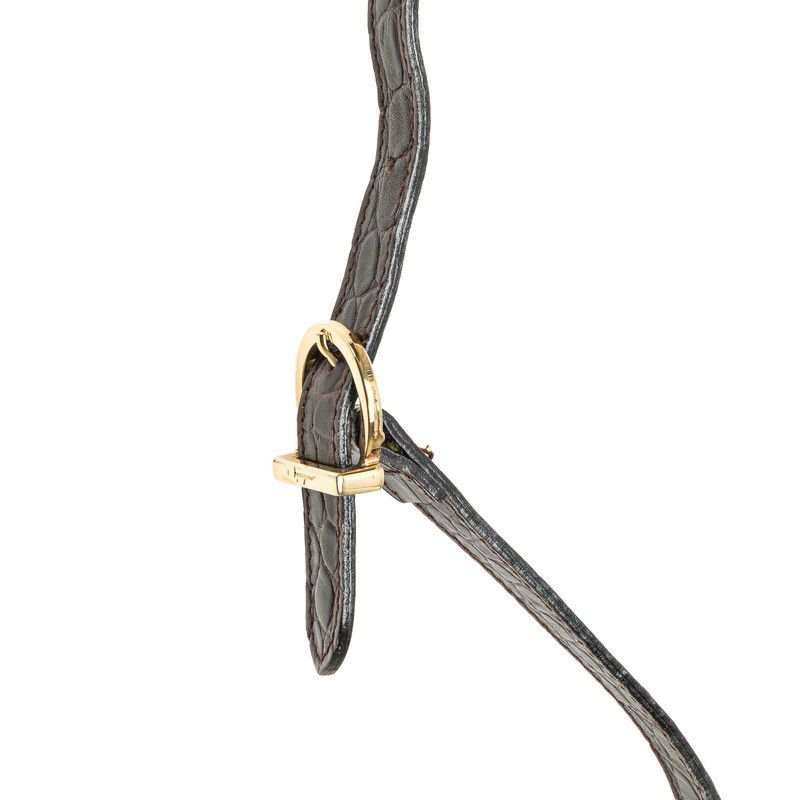 Salvatore Ferragamo Salvatore Ferragamo Salvatore Ferragamo Embossed Leather Vara Shoulder Bag Leather Crossbody Bag Size ONE SIZE - 4 Thumbnail