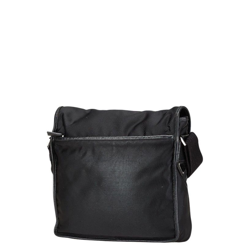 Prada Prada Prada Nylon Leather Logo Shoulder Bag Leather Shoulder Bag Size ONE SIZE - 2 Thumbnail
