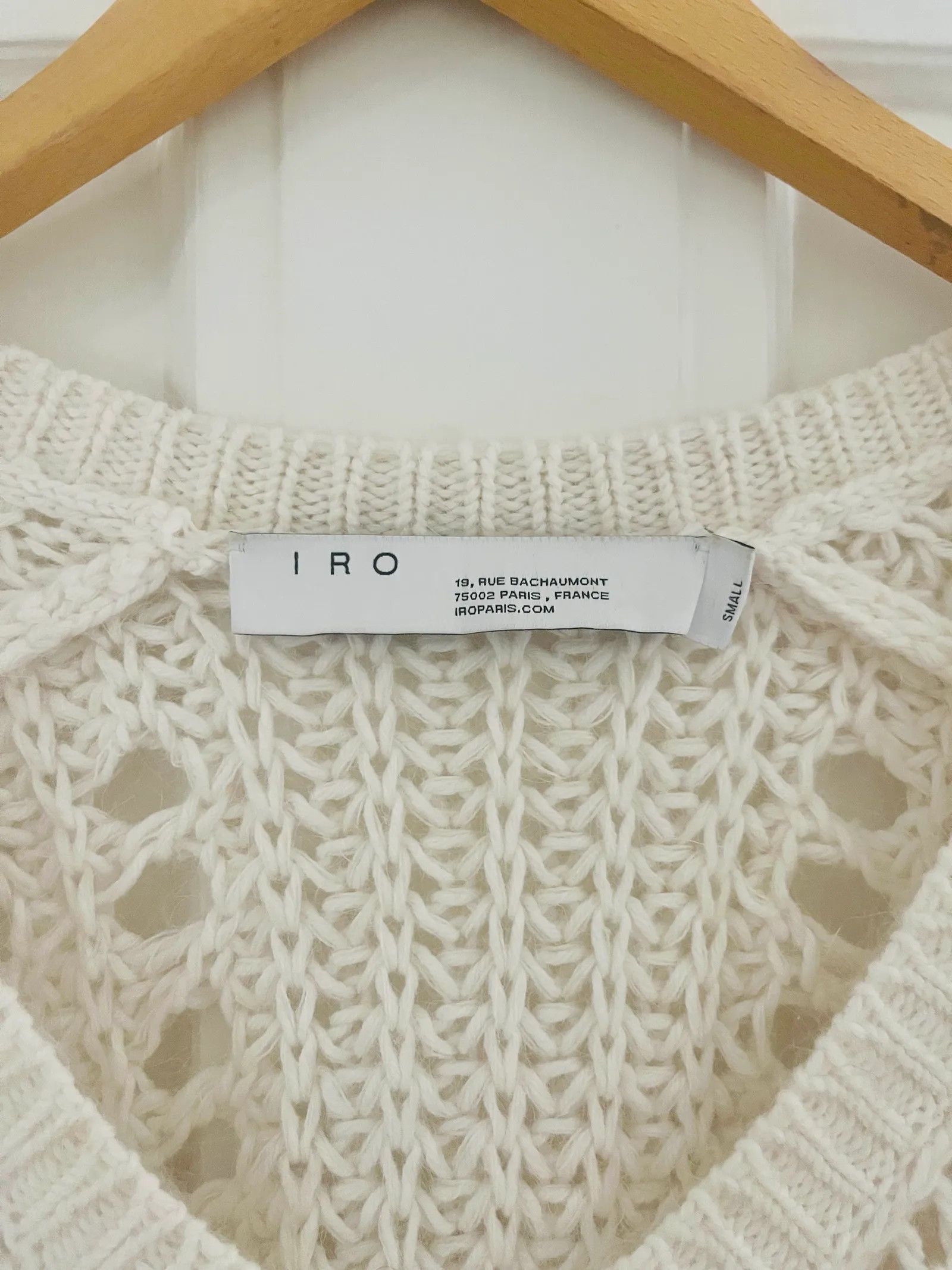 Iro IRO V-ringad tröja Sweater Size S / US 4 / IT 40 - 2 Thumbnail