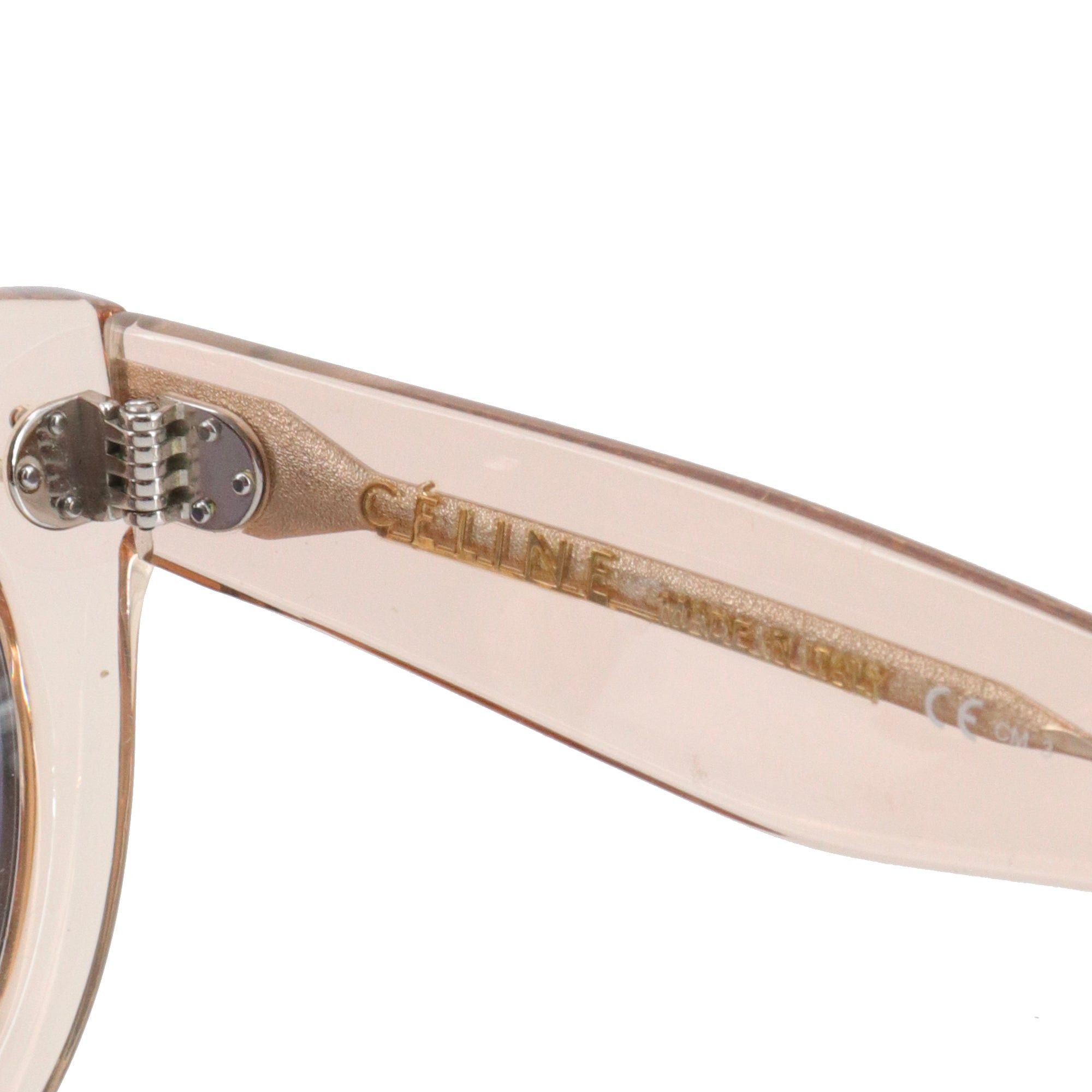 Celine CELINE - Marta Celine sunglasses in transparent bronze plastic Size ONE SIZE - 3 Thumbnail