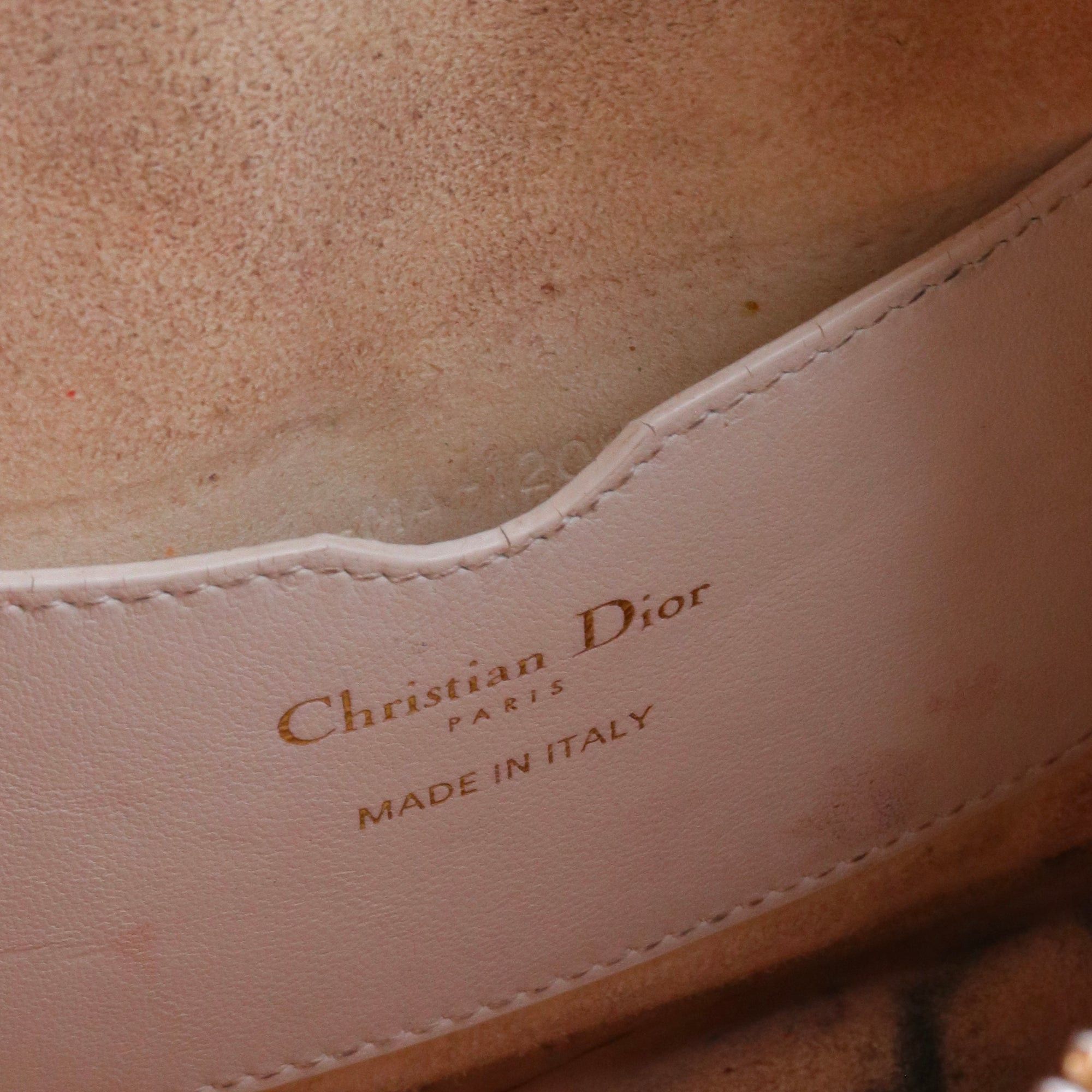 Dior DIOR - Vibe Hobo Dior shoulder bag in white cannage leather Size ONE SIZE - 7 Thumbnail