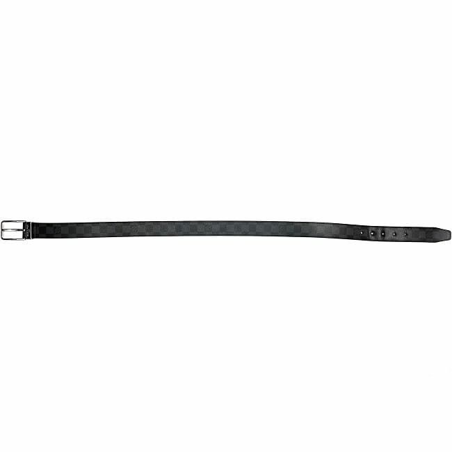 Louis Vuitton LOUIS VUITTON Belt Black Cotton Size ONE SIZE - 2 Thumbnail