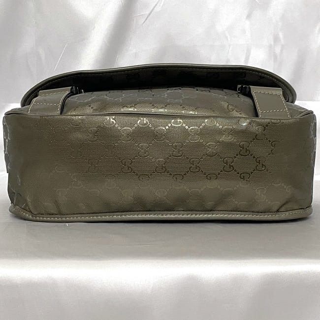 Gucci GUCCI Shoulder Bag Green Leather Size ONE SIZE - 3 Thumbnail