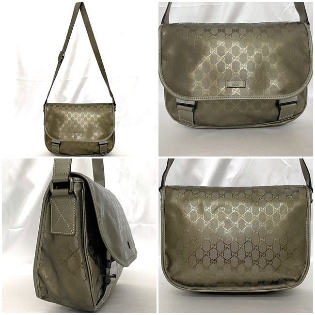 Gucci GUCCI Shoulder Bag Green Leather Size ONE SIZE - 2 Thumbnail