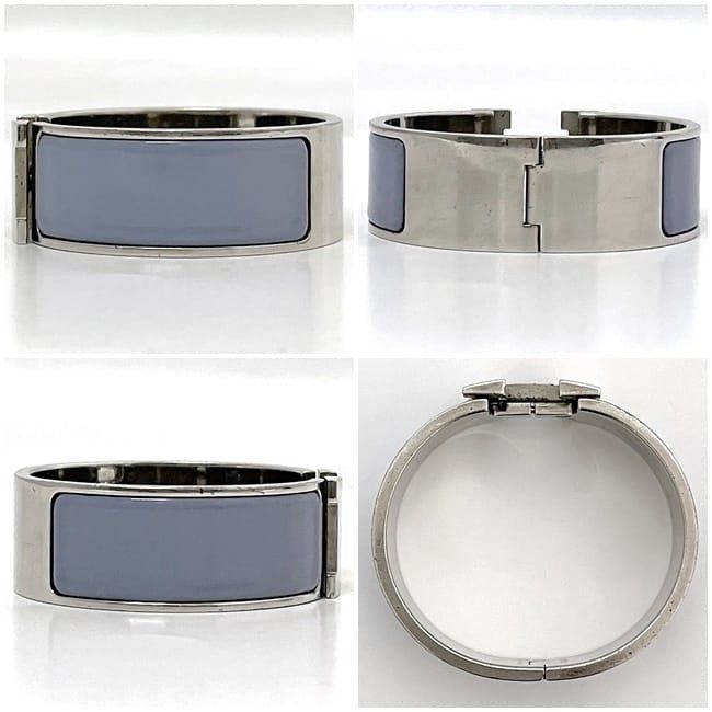 Hermes HERMES Bracelet Silver Metal Size ONE SIZE - 2 Thumbnail