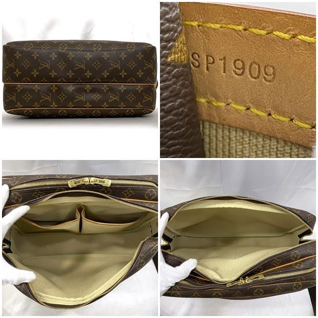 Louis Vuitton LOUIS VUITTON Shoulder Bag Brown Cotton Size ONE SIZE - 3 Thumbnail