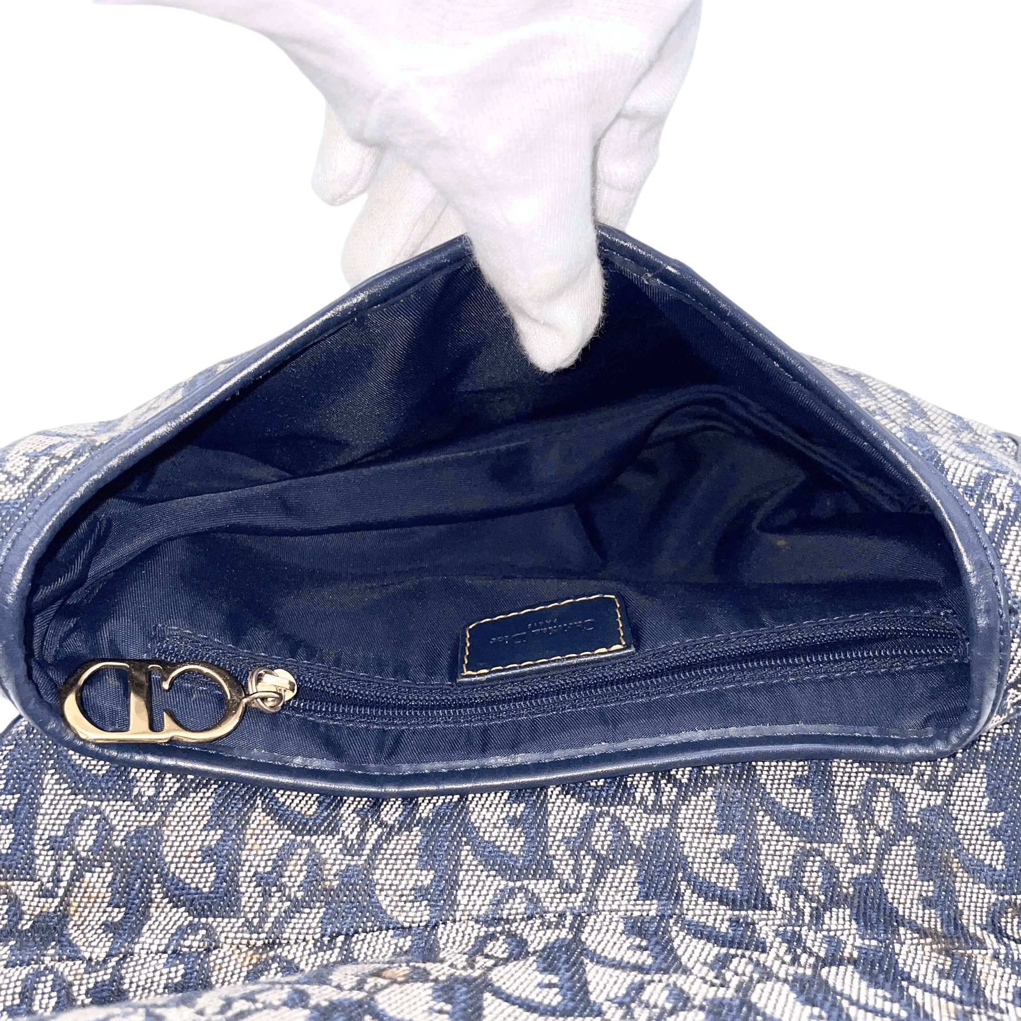 Dior Christian Dior Trotter Saddle Pouch Size ONE SIZE - 11 Thumbnail