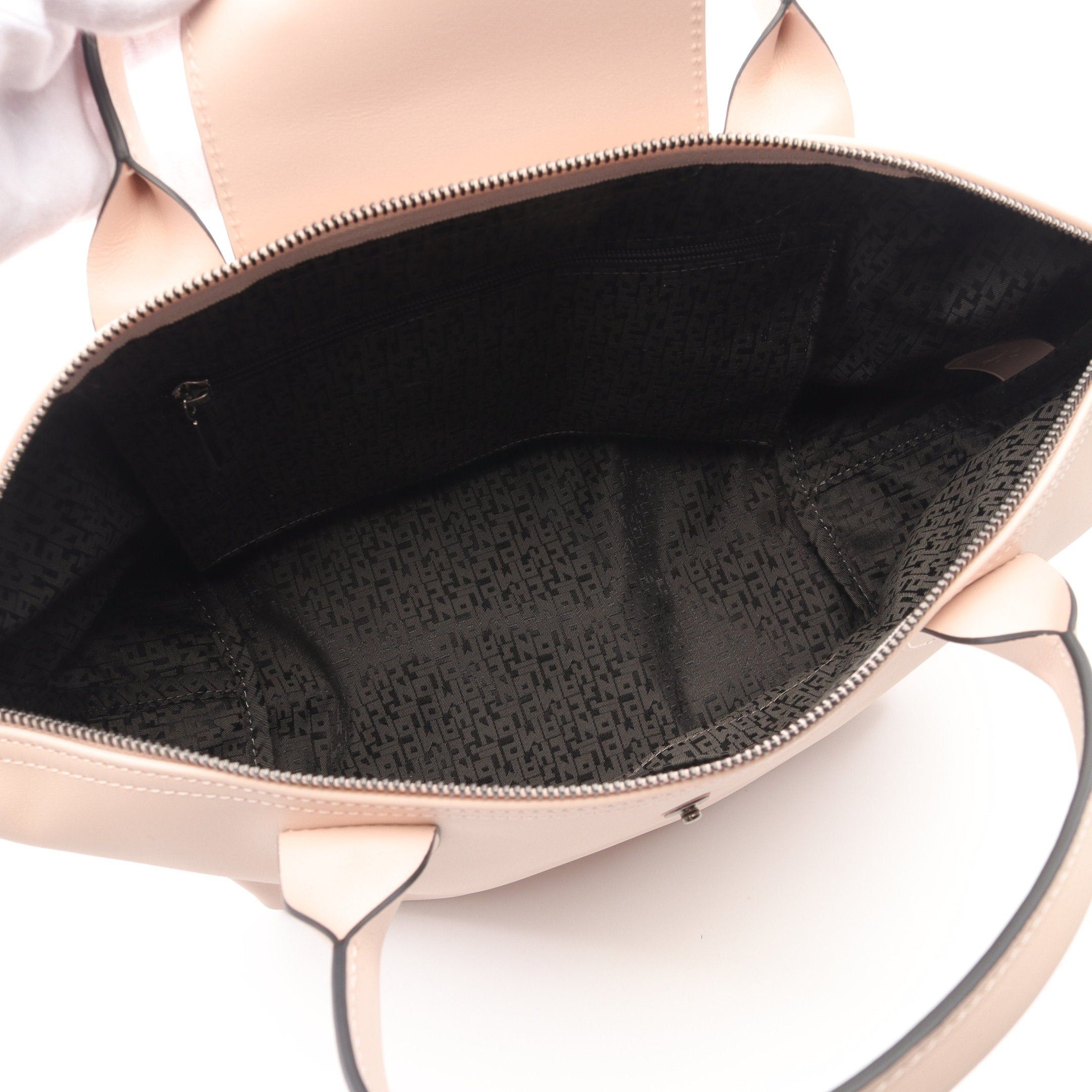 Longchamp Longchamp Le Preage Extra S Top Handle Bag Handbag Nylon Leather Light Pink Size ONE SIZE - 3 Thumbnail