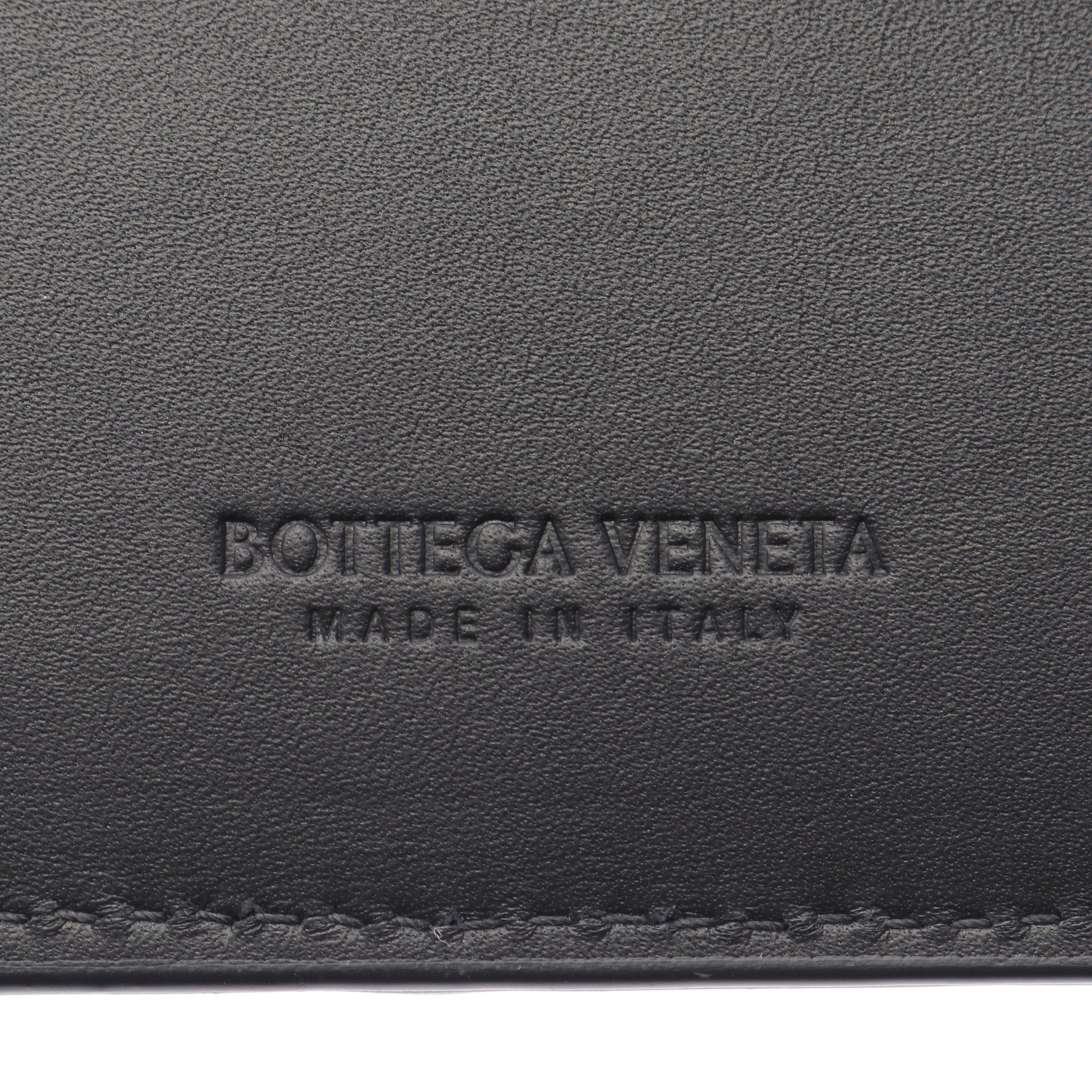 Bottega Veneta Bottega Veneta Intrecciato Coin Purse Card Case Leather Black Size ONE SIZE - 4 Thumbnail