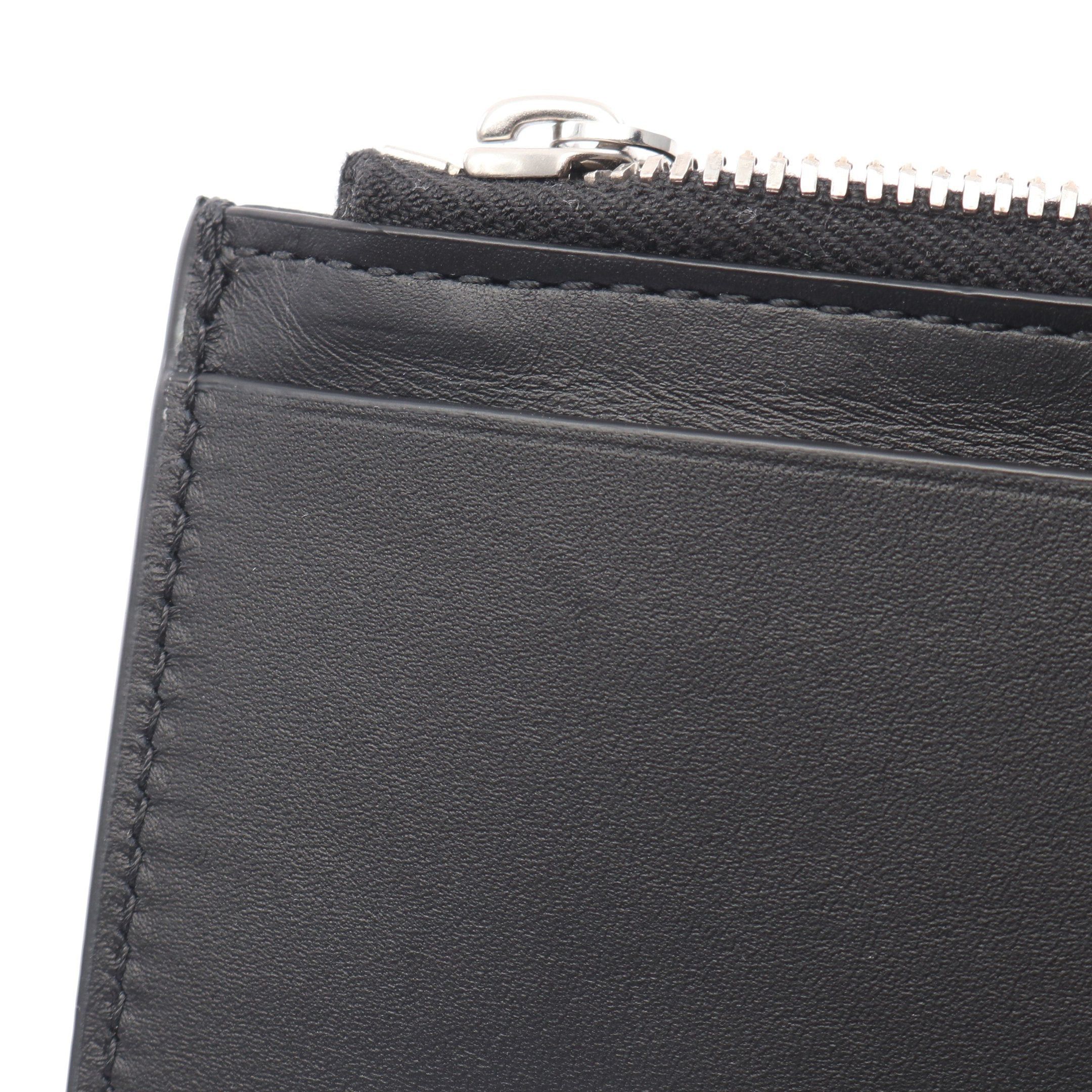 Bottega Veneta Bottega Veneta Intrecciato Coin Purse Card Case Leather Black Size ONE SIZE - 5 Thumbnail