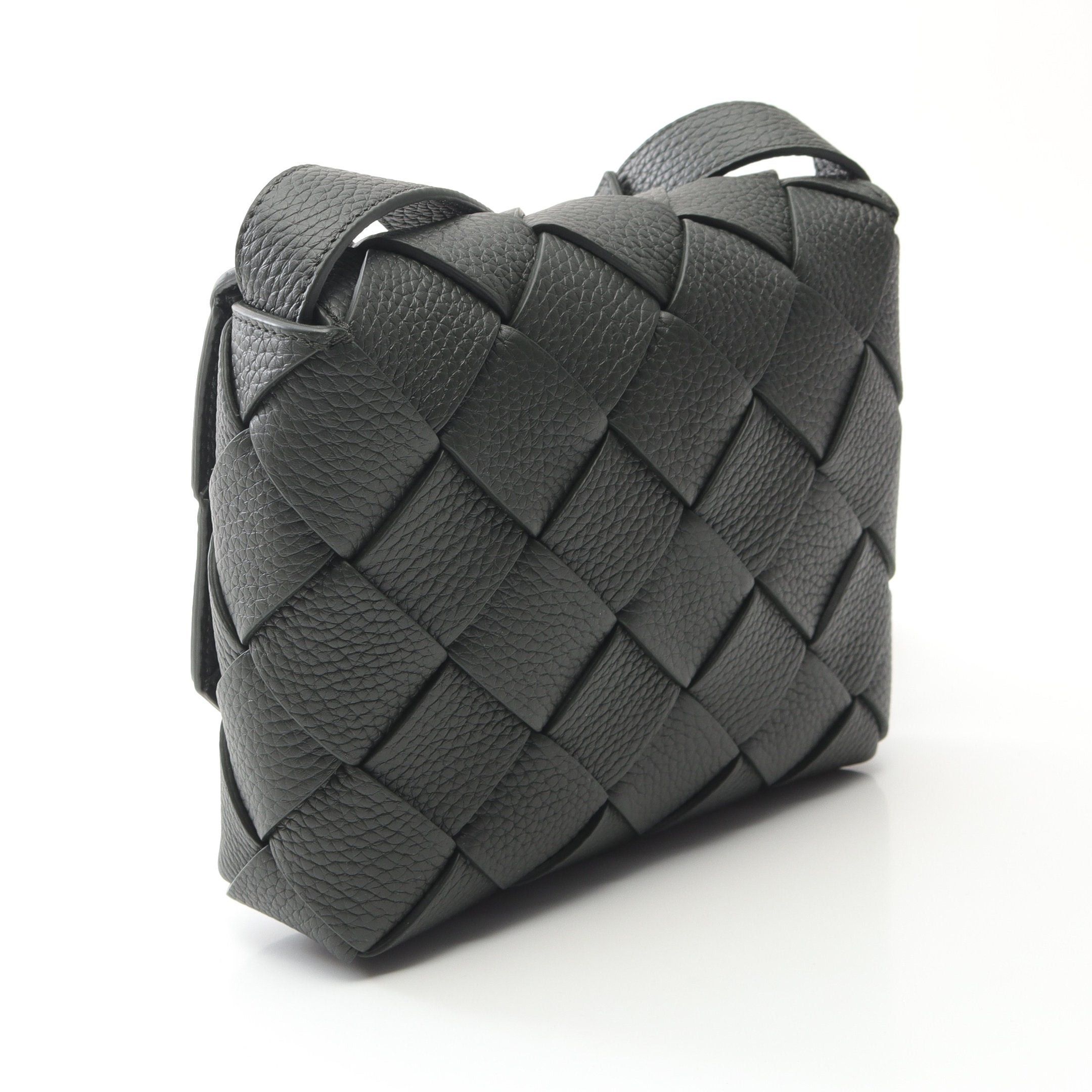 Bottega Veneta Bottega Veneta Diego Shoulder Bag Leather Dark Green Size ONE SIZE - 2 Thumbnail