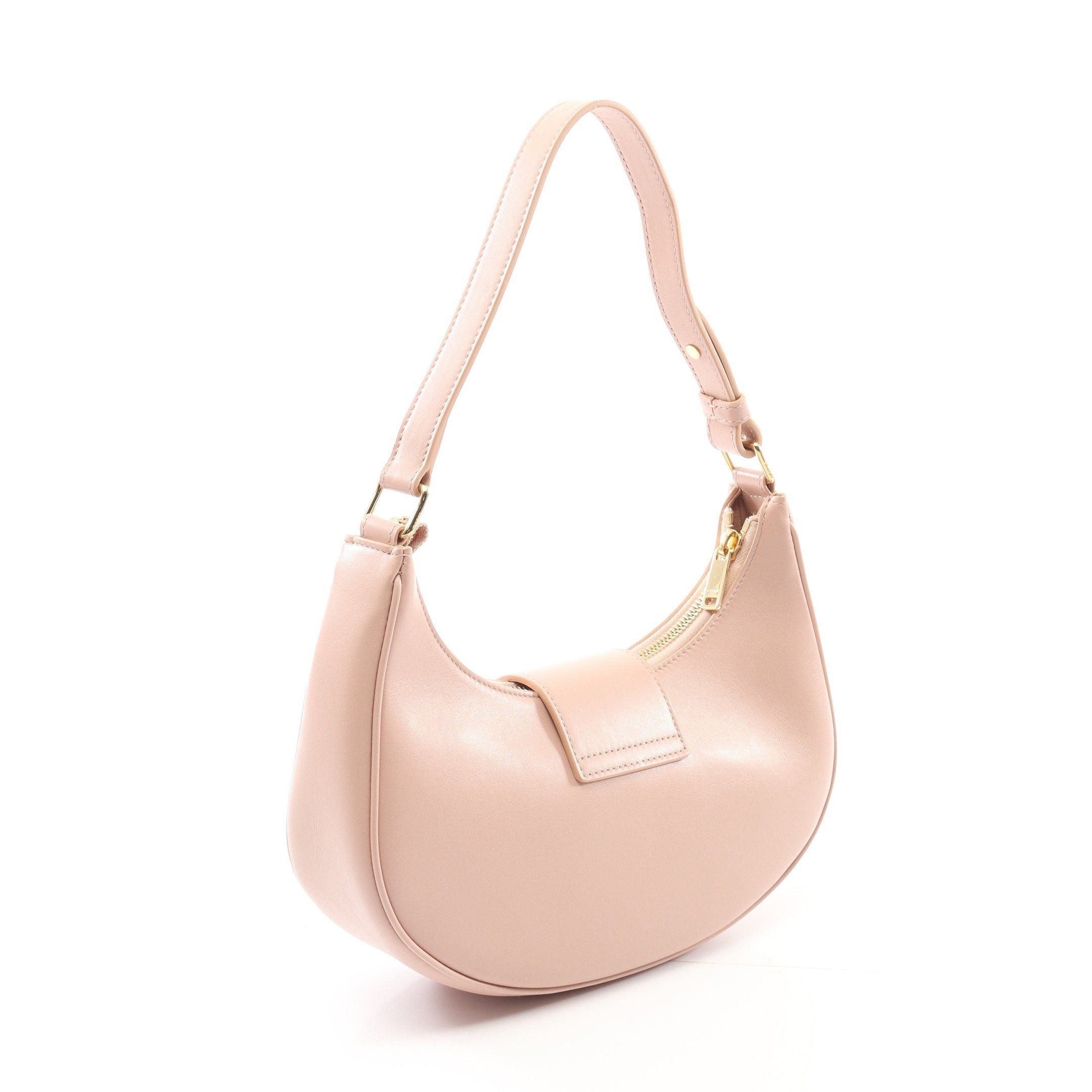 Celine Celine Ava Triomphe Medium One Shoulder Bag Leather Pink Beige Size ONE SIZE - 2 Thumbnail