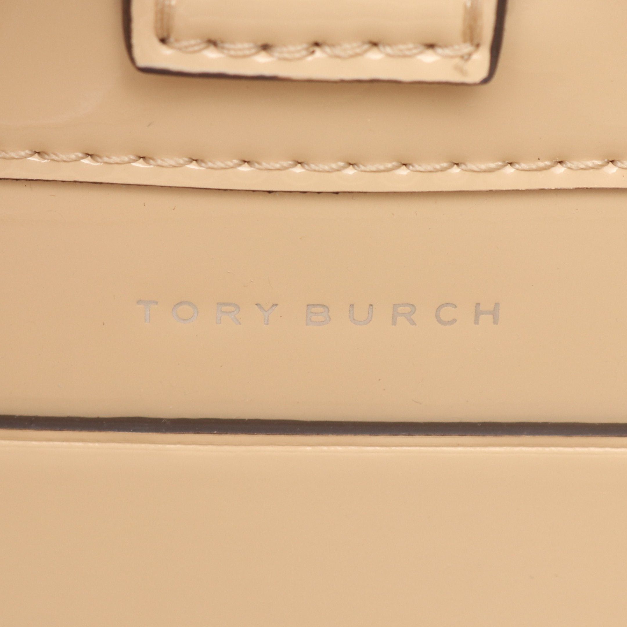 Tory Burch Tory Burch Ella Bio Mini Bag Handbag Fake Leather Light Beige Size ONE SIZE - 4 Thumbnail